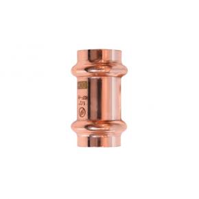 Copper Press Coupling with Dimple Stop