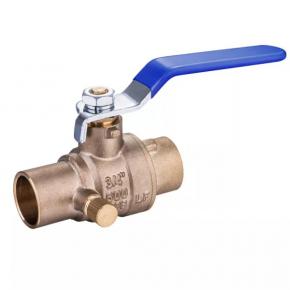 SWT x  SWT Full Port Lead Free Brass Ball Valve With Drain